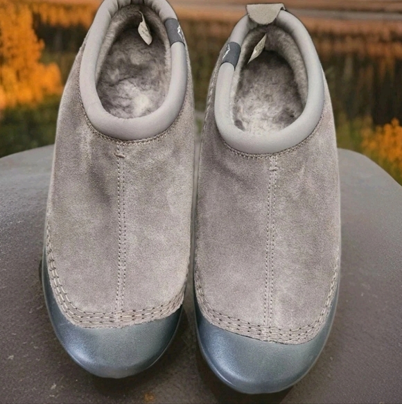 LL BEAN Wicked Good Max Shearling Slipper Moc Shoes Men\'s sz.14 main image 4